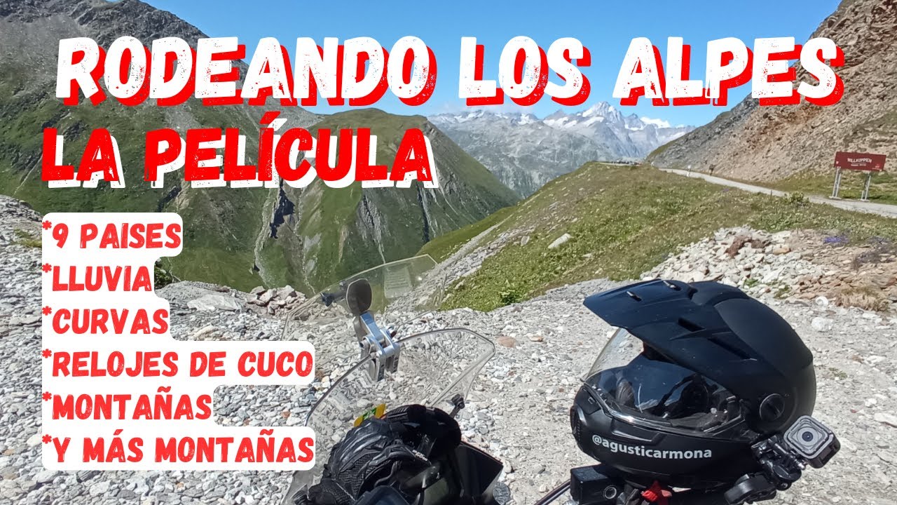 🇪🇺 Gran VIAJE en MOTO a LOS ALPES 🇪🇺