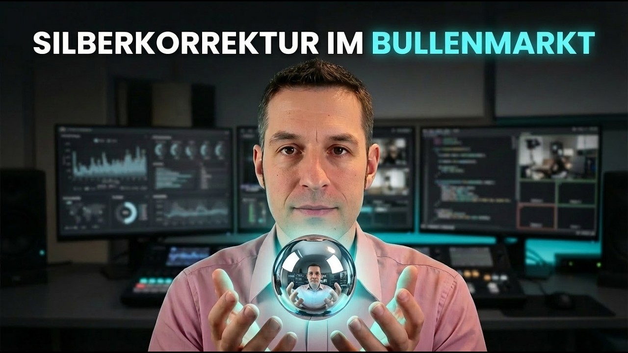 Silbercrash oder normale Korrektur im Silber Bullenmarkt? Der gro&szlig;e &Uuml;berblick!