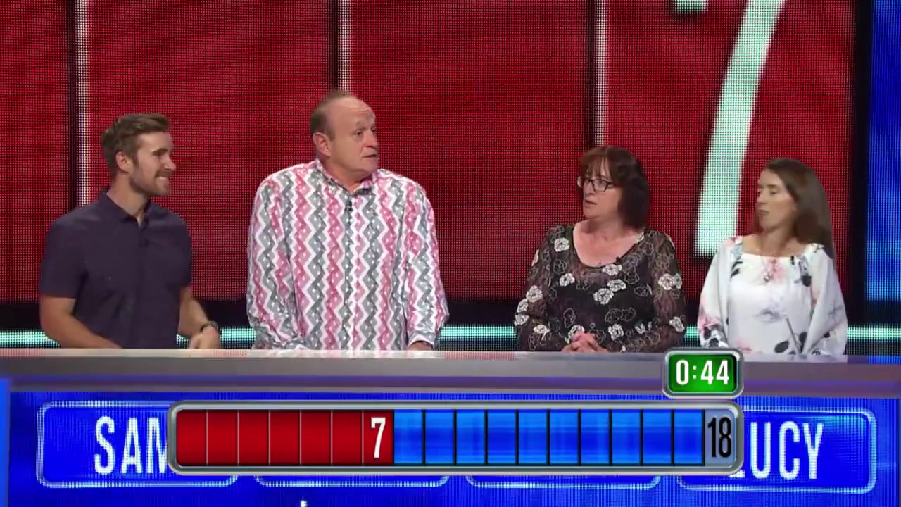 The Chase Australia - Goliath chases 17 steps (3/7/2017)