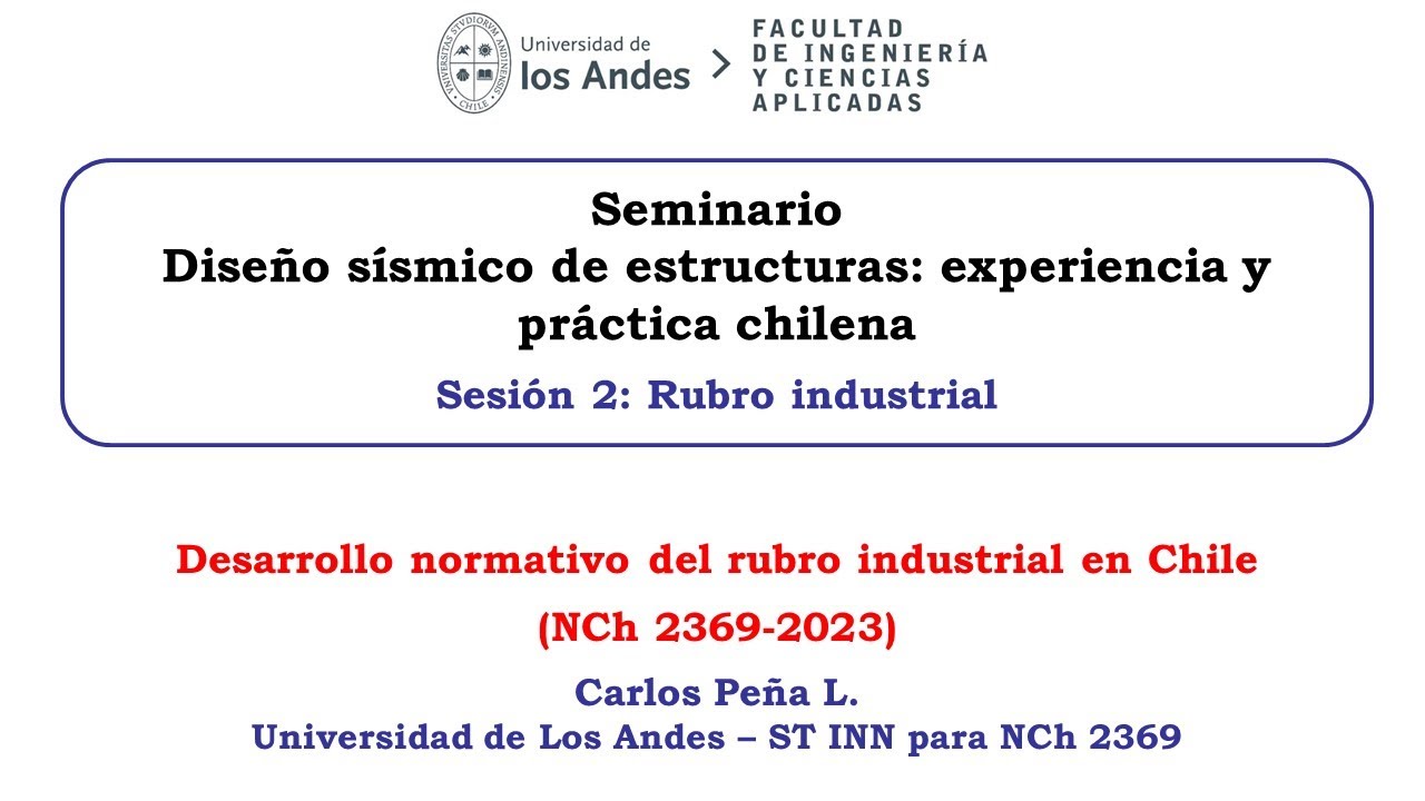 Seminario UAndes 2023 - NCh 2369 - Participación CPL