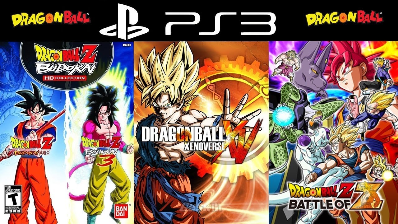 All Dragon Ball Games on PS3