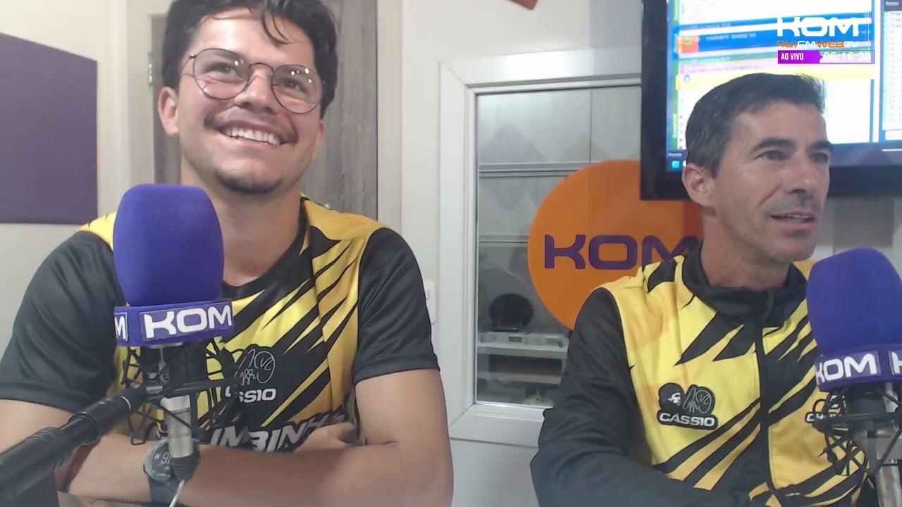 ESPORTES | Atletas de corrida na programação esportiva da KOM