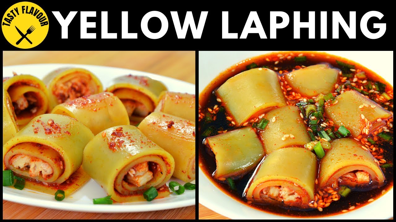 HOW TO MAKE YELLOW LAPHING│ YELLOW LAPHING RECIPE │ RESTAURANT STYLE RECIPE│