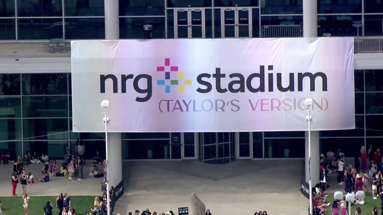 Sky 2 over NRG Stadium (Taylor's Version) ahead of Night 1 of Taylor Swift concert
