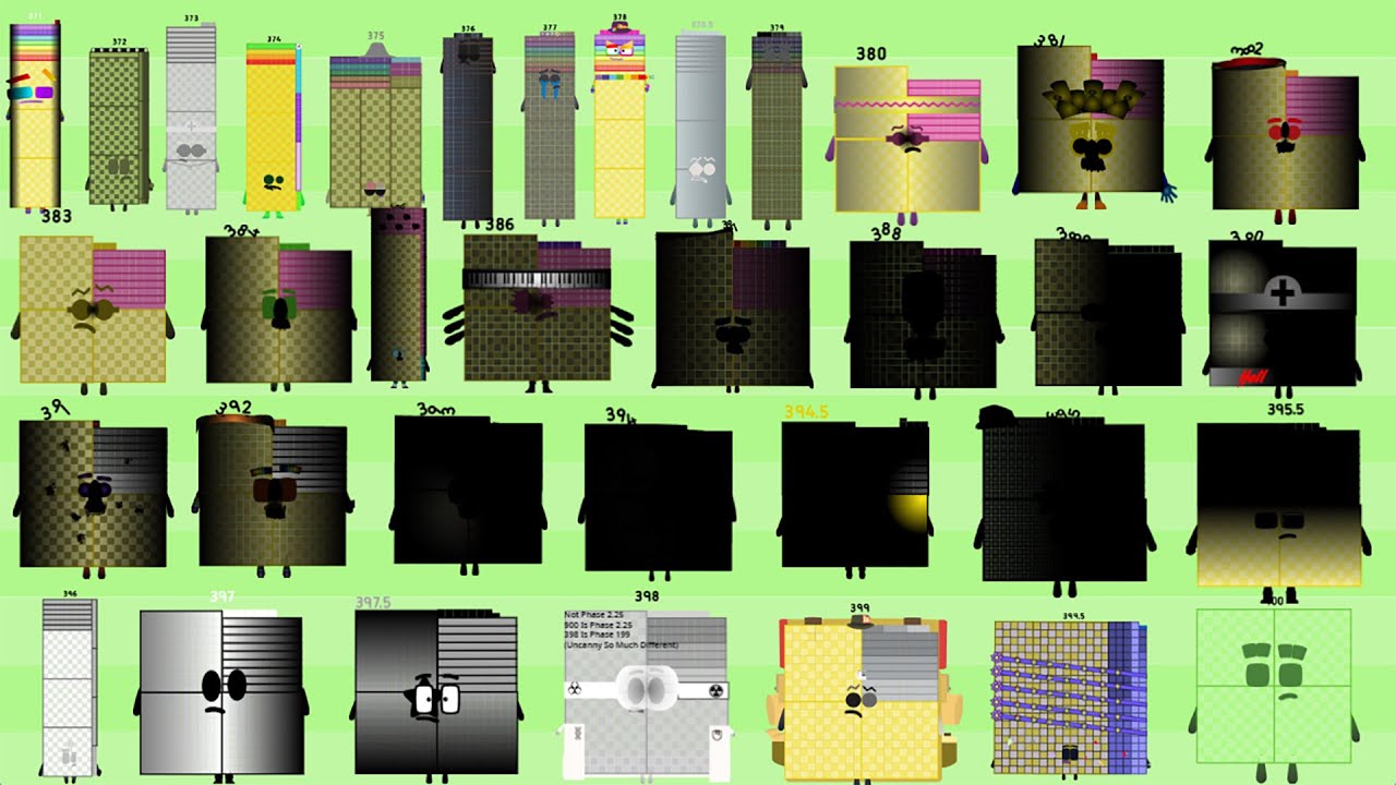 Looking For UncannyBlocks Band Giga Different All Stars (Part 23) (V1) 371 to 400 (Re−Uploaded)