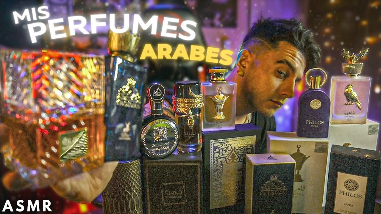 ASMR - Te ENSEÑO Mis PERFUMES ARABES 😴 (ASMR Español Argentina)