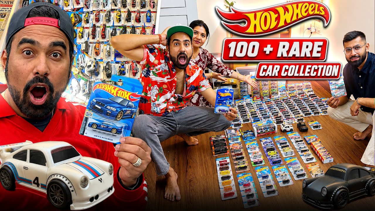 BIGGEST HOT WHEELS COLLECTION IN INDIA🏎️ - *WORTH 1 CRORE RS😱*