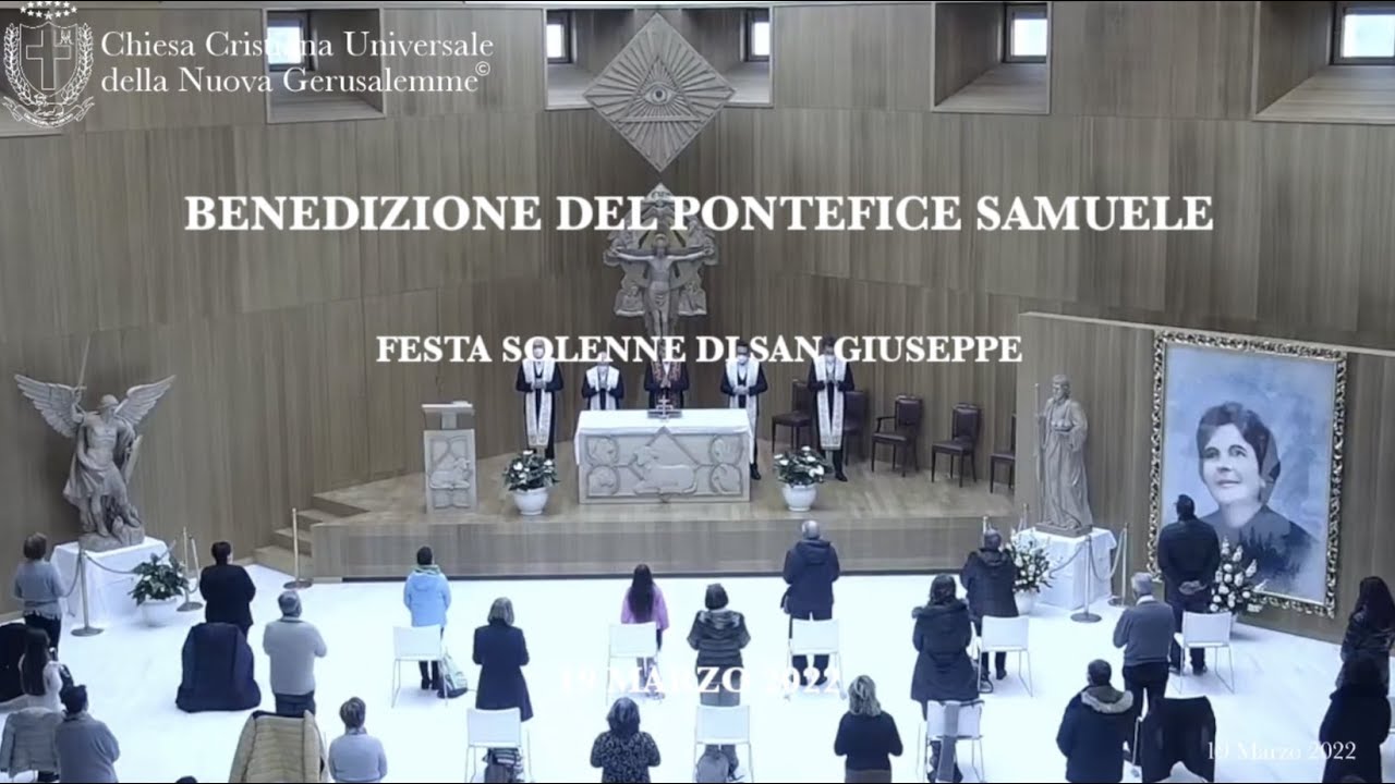 19/03/22 Festa solenne di San Giuseppe: Benedizione del Pontefice Samuele