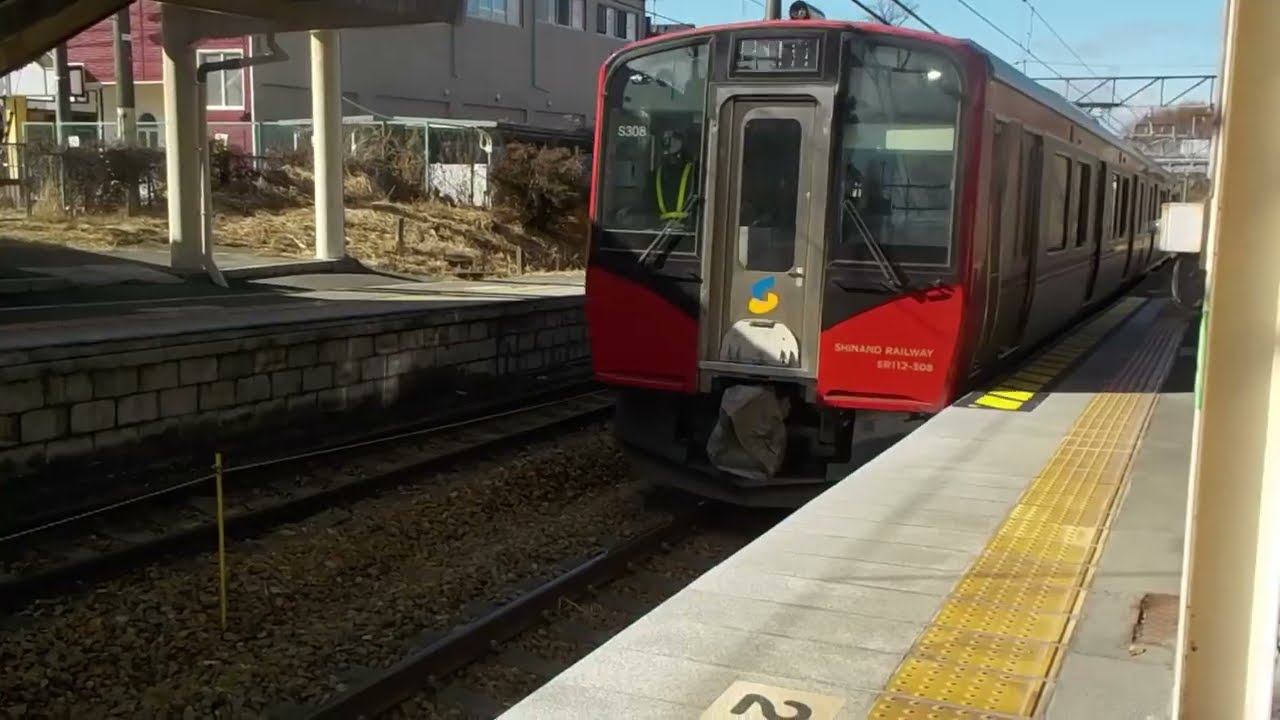 25 12 09 しなの鉄道　御代田から軽井沢