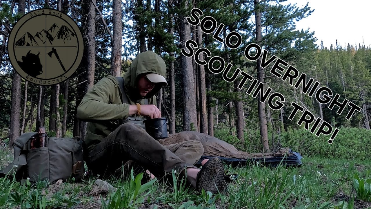 Minimal Gear Solo Overnighter!