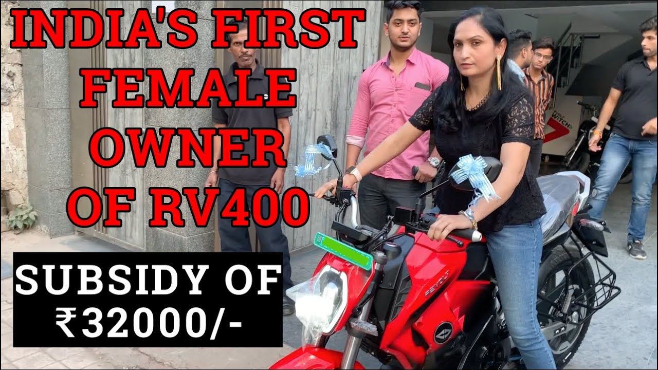 Taking Delivery of Revolt RV400 || For my MOTHER