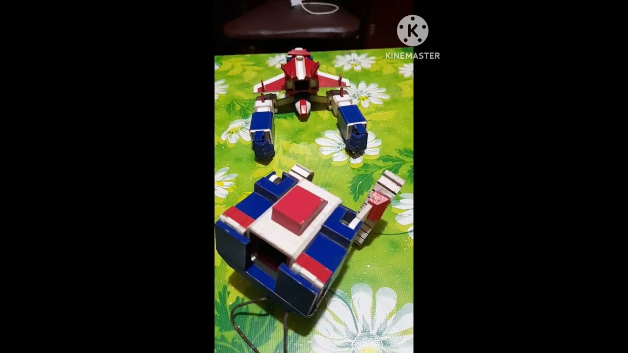 my Voltes V made of hard illustration board I bought it from a friend