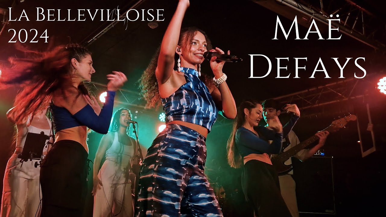 Maë Defays - Live at La Bellevilloise, Paris, France, 17 October 2024