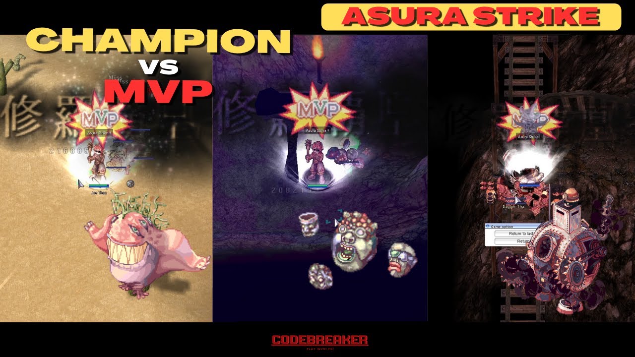 Champion vs MVP | Asura Strike | Ragnarok Pre-Renewal