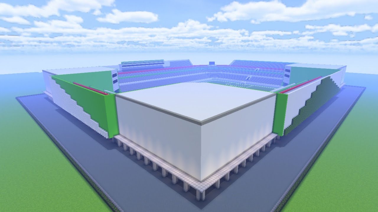 Minecraft PE/ Futuro estadio Echaleche