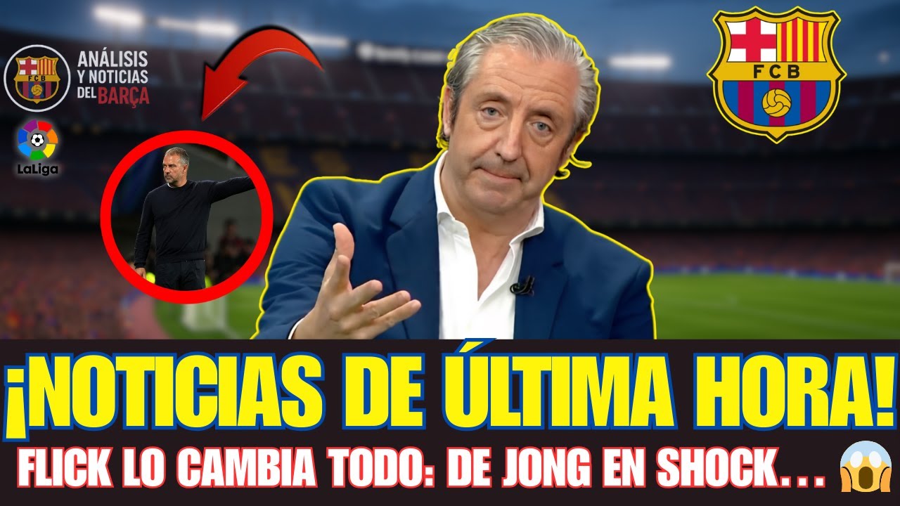 🚨 FLICK SORPRENDE EN EL BARÇA: LA DECISIÓN SOBRE DE JONG IMPACTA… ¡Y RASHFORD YA RESPONDIÓ! 😱