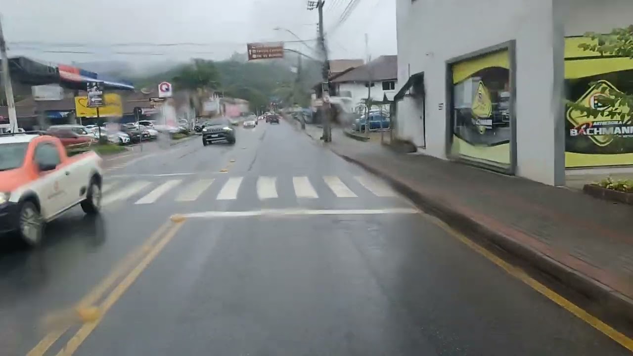Saindo de Pomerode sc buscar segundo frete Blumenau 