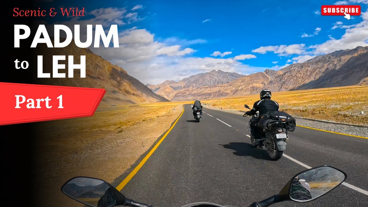 Padum to Leh | Part1 | Nature's Canvas Meets Off-Road Odyssey