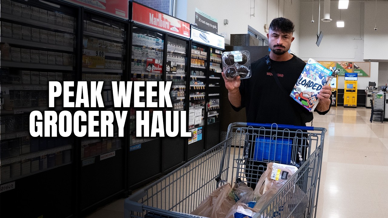 GROCERY HAUL FOR THE DETROIT PRO