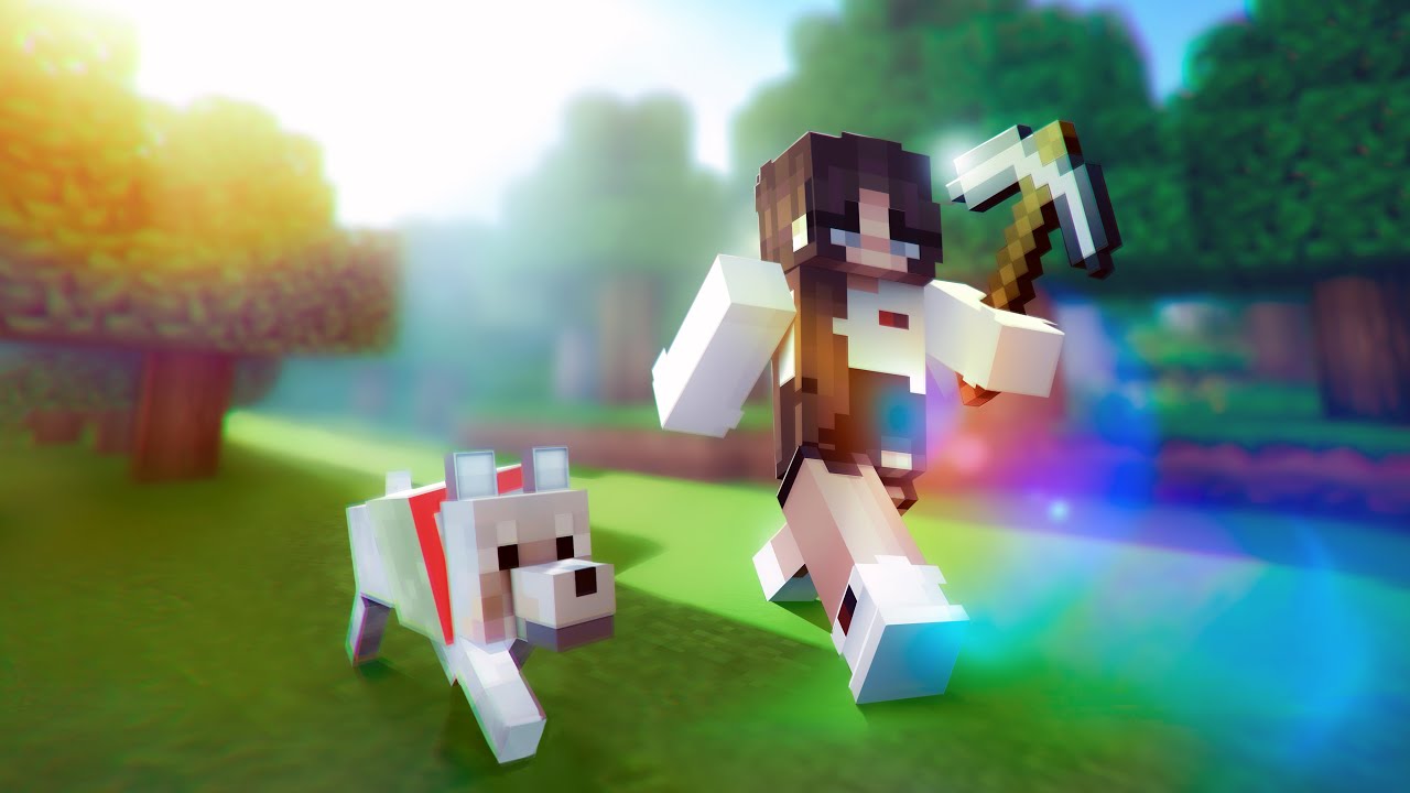 🔴LIVE! shared health minecraft w/ ludwig, fuslie, squeex! (also live on twitch)