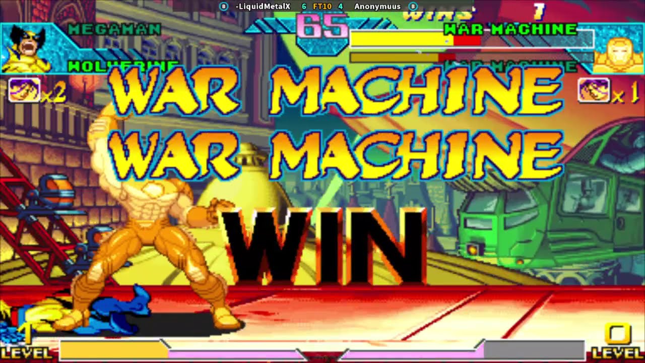 Marvel vs Capcom - clash of super heroes  -LiquidMetalX (CA) Vs Anonymuus (MX) | Play Date 11 Feb 26