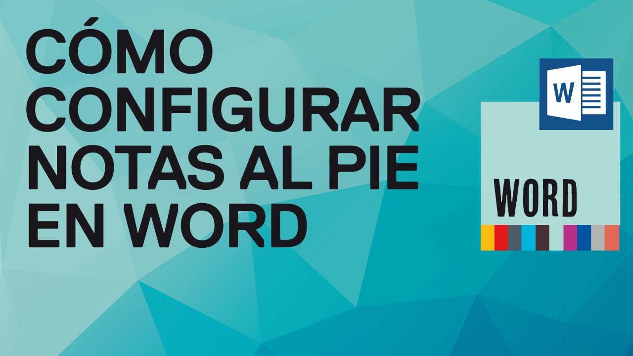 Cómo insertar, eliminar y configurar las notas al pie en Word 2010 y 2007. Notas al final de página