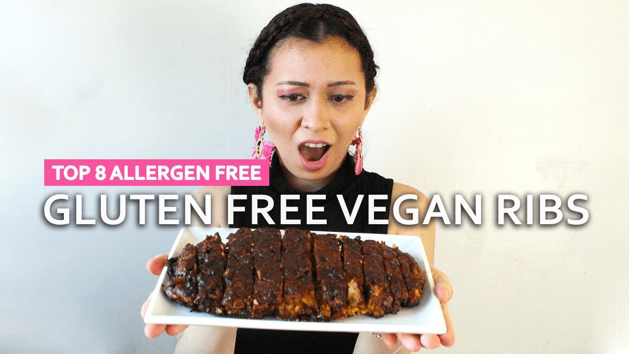 How to Make Gluten Free Vegan Ribs (Nut and Soy Free Vegan Recipe)
