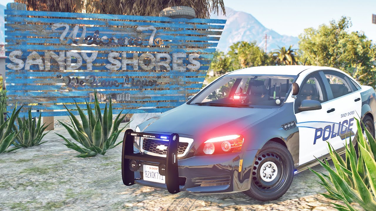 PURSUIT from Sandy to Los Santos Airport in FivePD!