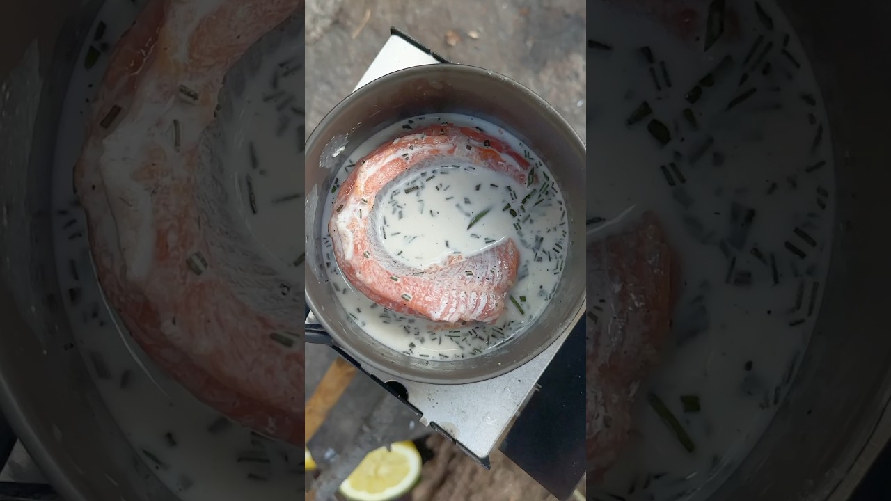 Trout in a cup! 