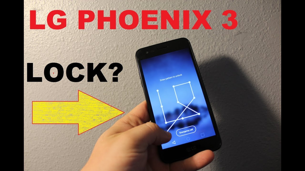 Lg Phoenix 3 * How to bypass LOCKED SCREEN (password , pattern lock)