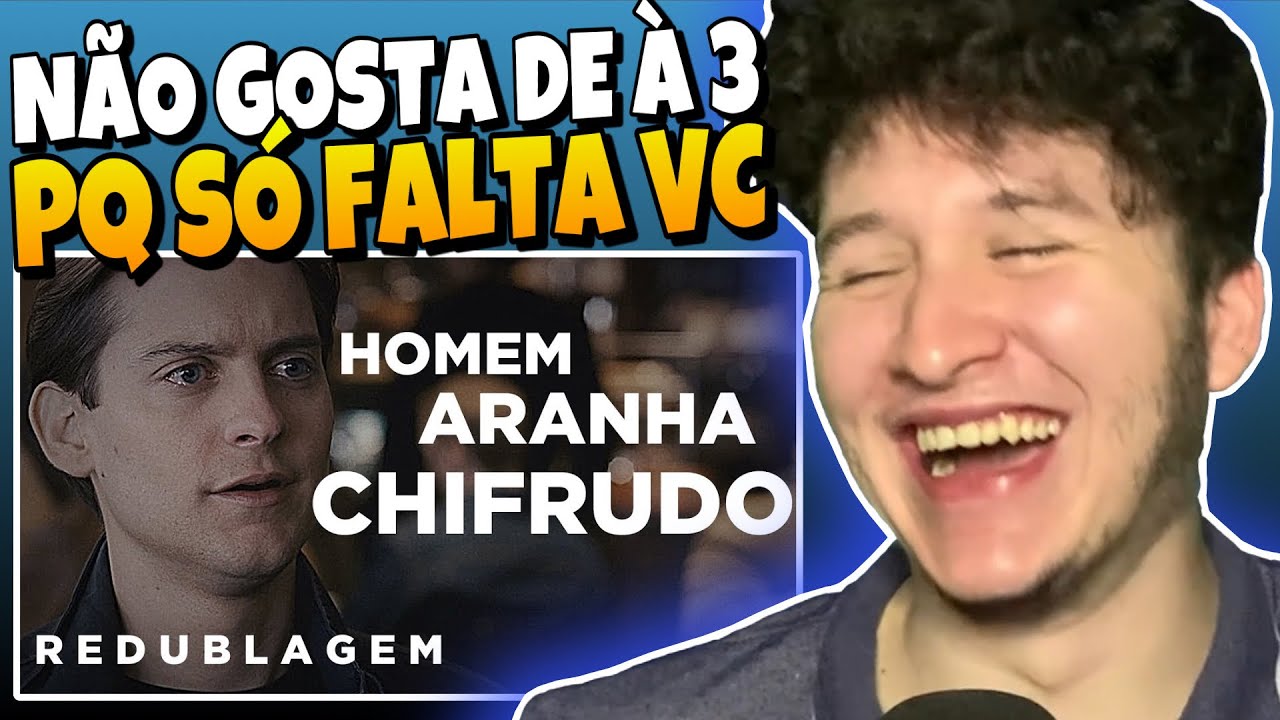 Homem Aranha Chifrudo (Paródia Redublagem) REACT