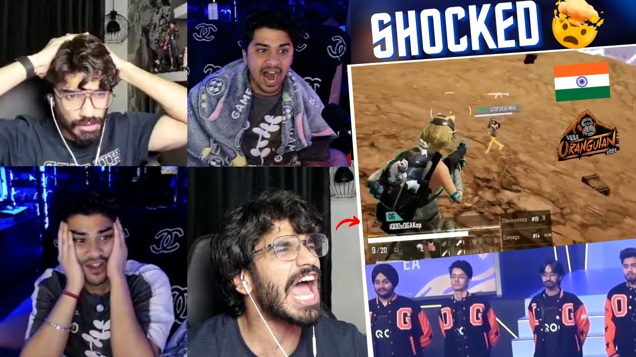 Regaltos & Snax CRAZY Reaction | PMGC League Highlights Ft. Orangutan 🇮🇳