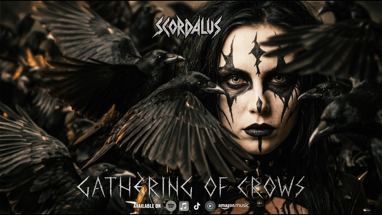 Scordalus - Gathering Of Crows (Gothic Metal Official AI Music Video)