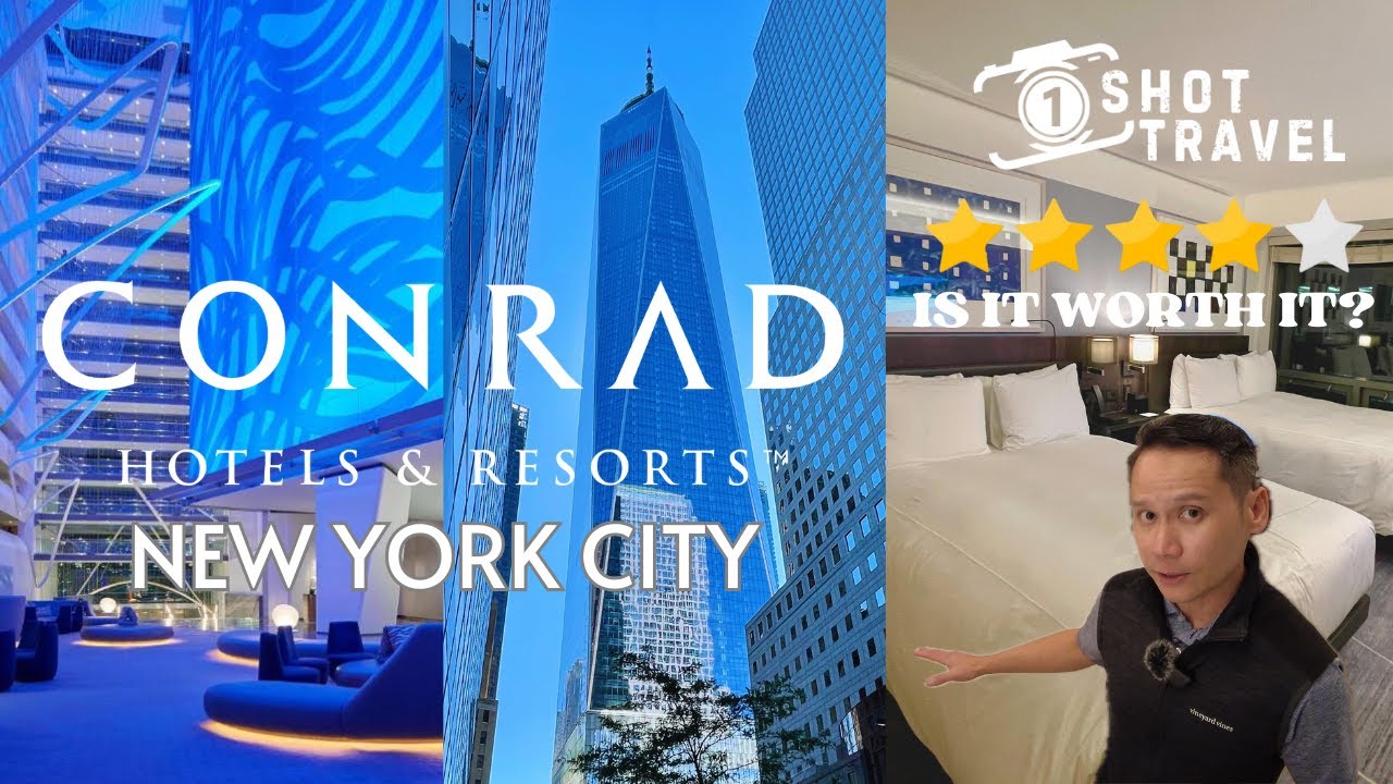 Я остановился в отеле CONRAD HOTEL NYC DOWNTOWN: Роскошный отдых? 🥂 #HotelReview