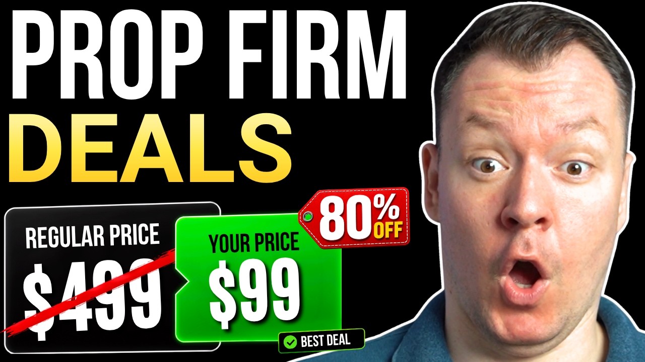 Best Prop Firm Deals: How to get up to 80% Discount
