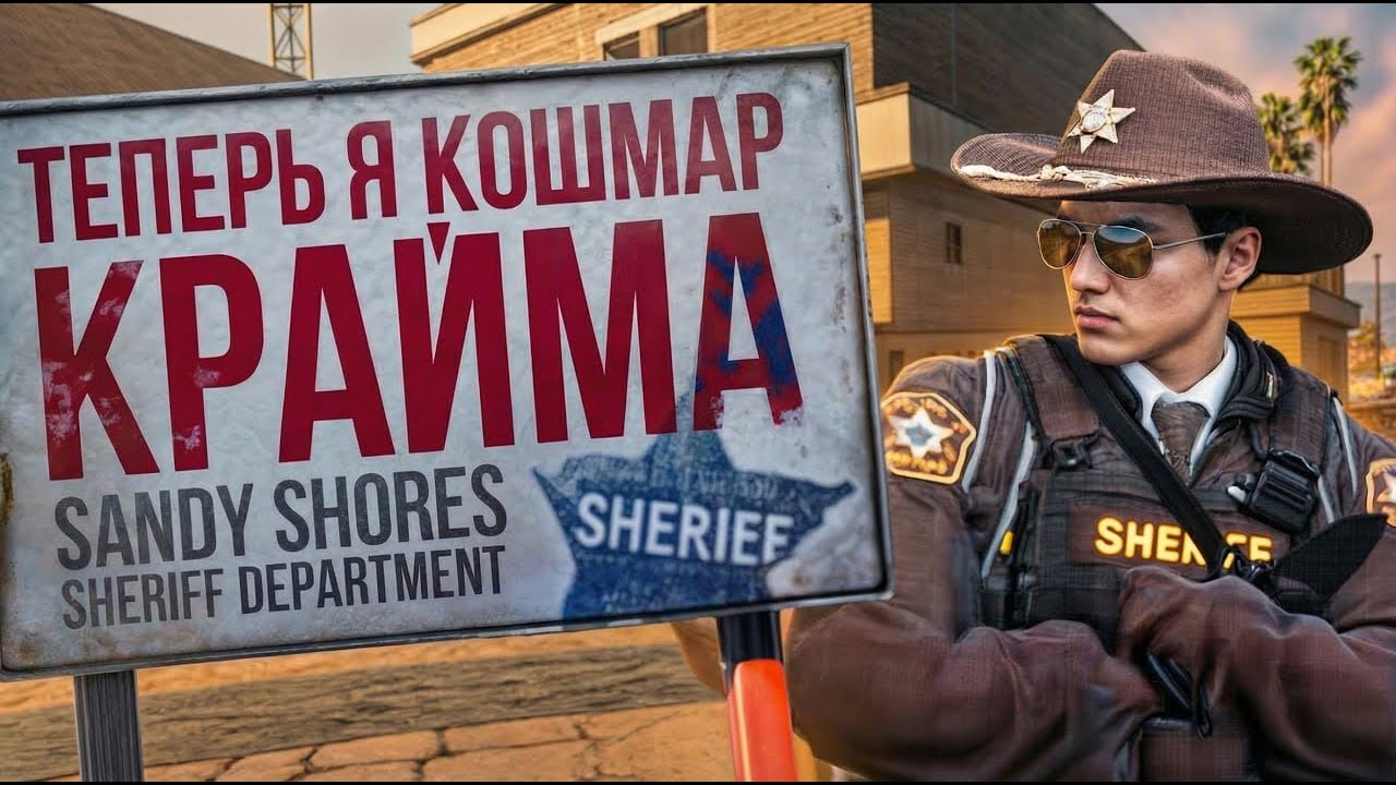 Я ТЕПЕРЬ ГРОЗА КРАЙМА! ЛУЧШИЙ ШЕРИФ ШТАТА НА MAJESTIC RP GTA 5 RP
