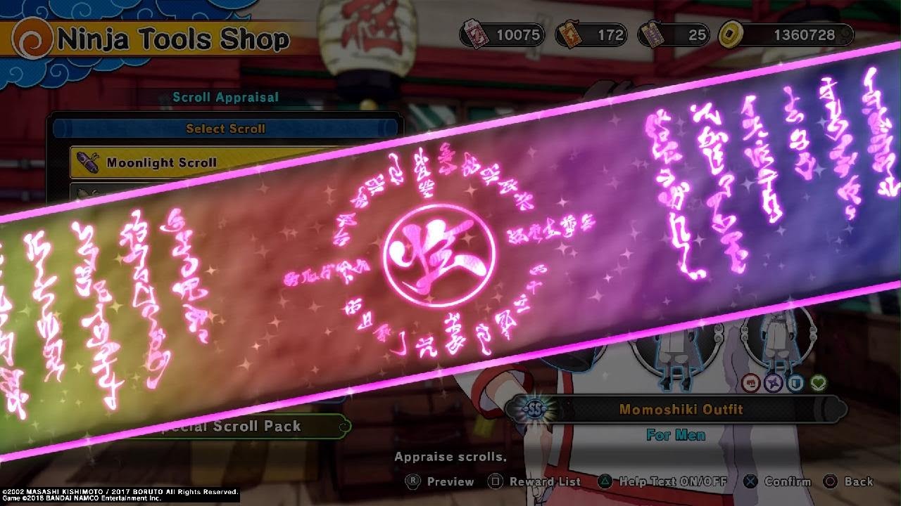 When U need 49 Moonlight & 113 Esoteric Scrolls For Minato Kunai l NARUTO TO BORUTO: SHINOBI STRIKER