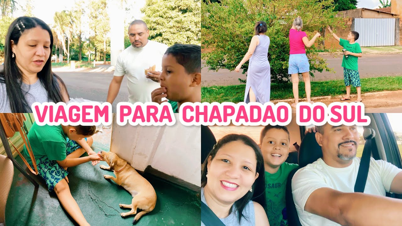 DEPOIS DE MUITO TEMPO EU CONSEGUI BUSCAR ELA / VIAGEM PARA CHAPADÃO DO SUL / CUNHADA PEGOU PITANGA 