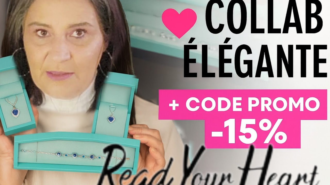 💎 Une collaboration élégante ✨ | Découvrez les bijoux ReadYourHeart + CODE PROMO -15% 💖