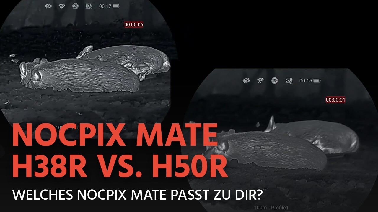 Wald oder Feld? Finde heraus, welches Nocpix Mate zu dir passt! H38R VS H50R der große Test!