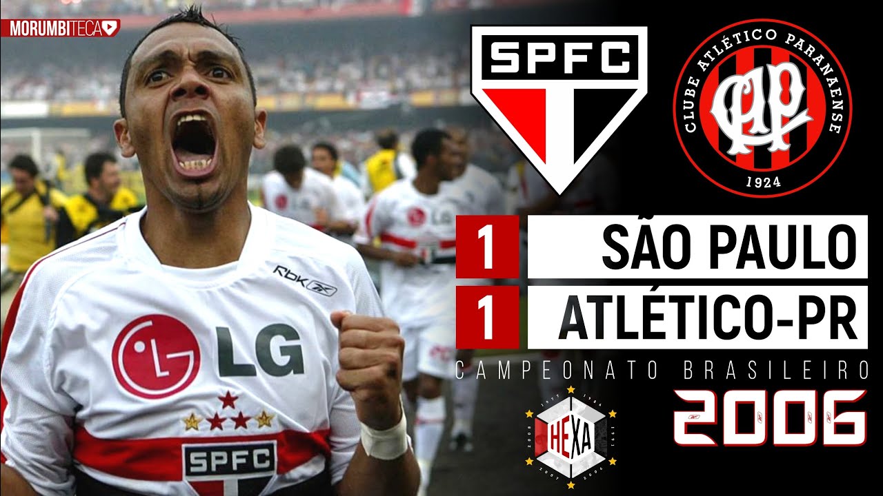 São Paulo 1x1 Atlético-PR - 2006 - 68.000 TRICOLORES E O TETRA BRASILEIRO!!