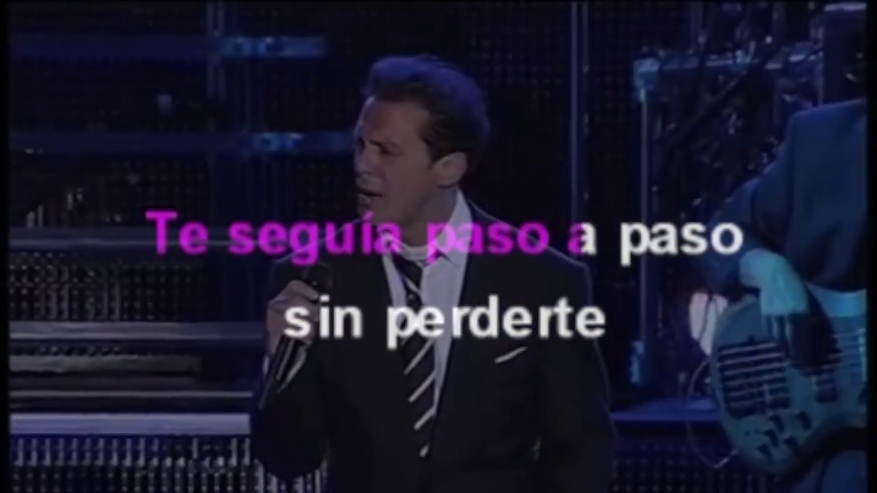 Tú, solo tú - Luis Miguel KARAOKE (EXCELENTE CALIDAD)