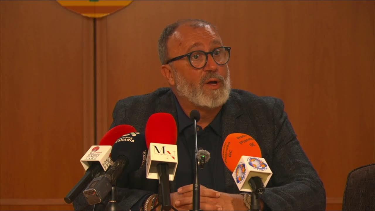 RUEDA DE PRENSA DE FRANCISCO GARCÍA, ALCALDE DE SANTA LUCÍA DE TIRAJANA (29 DE ENERO DE 2026)