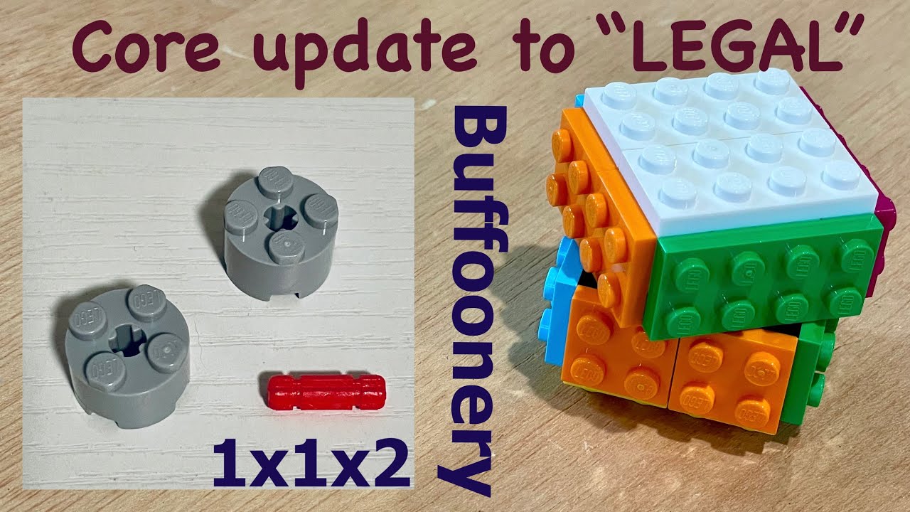 LEGAL 😇 rebuilding of Buffoonery Cube 100% LEGO bricks