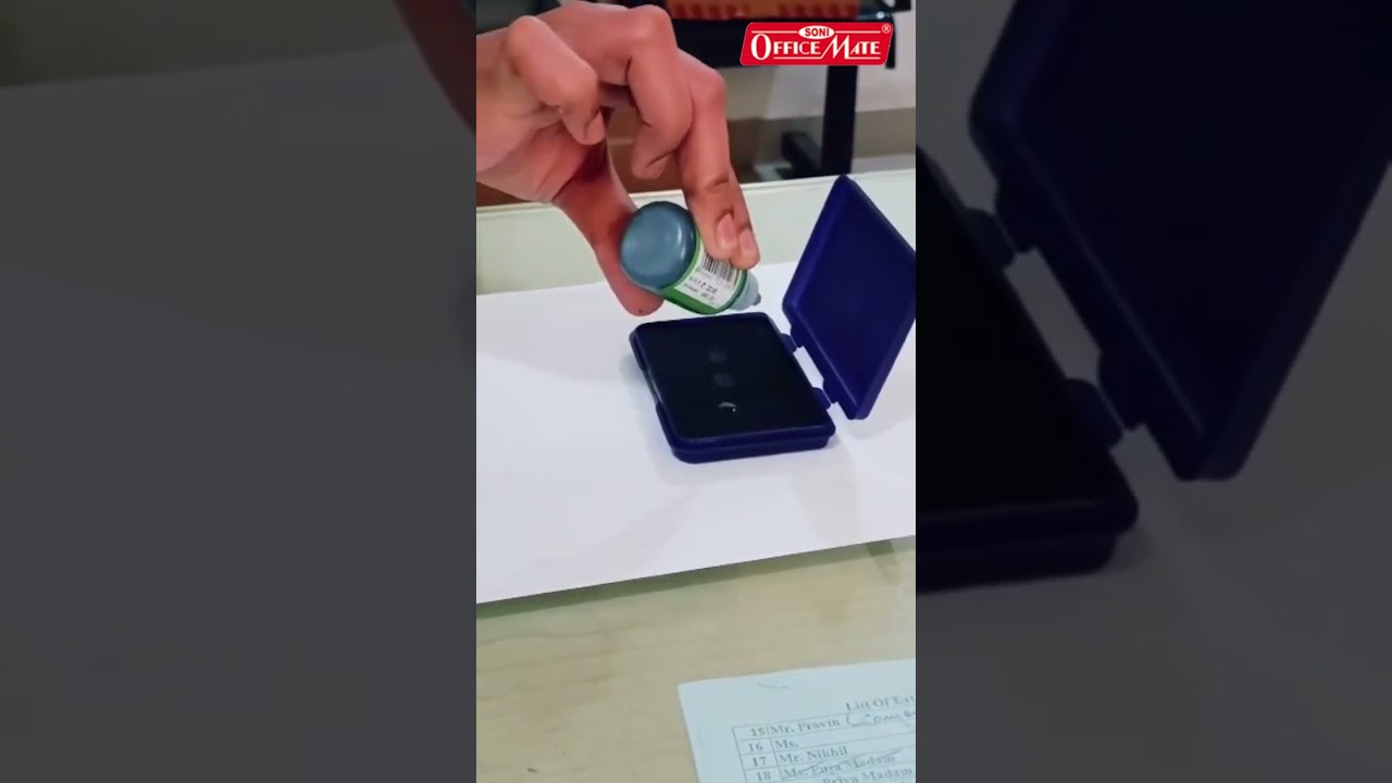 Quick and Easy Fix For Your STAMP PAD REFILL INK IN DIFFERENT COLORS 