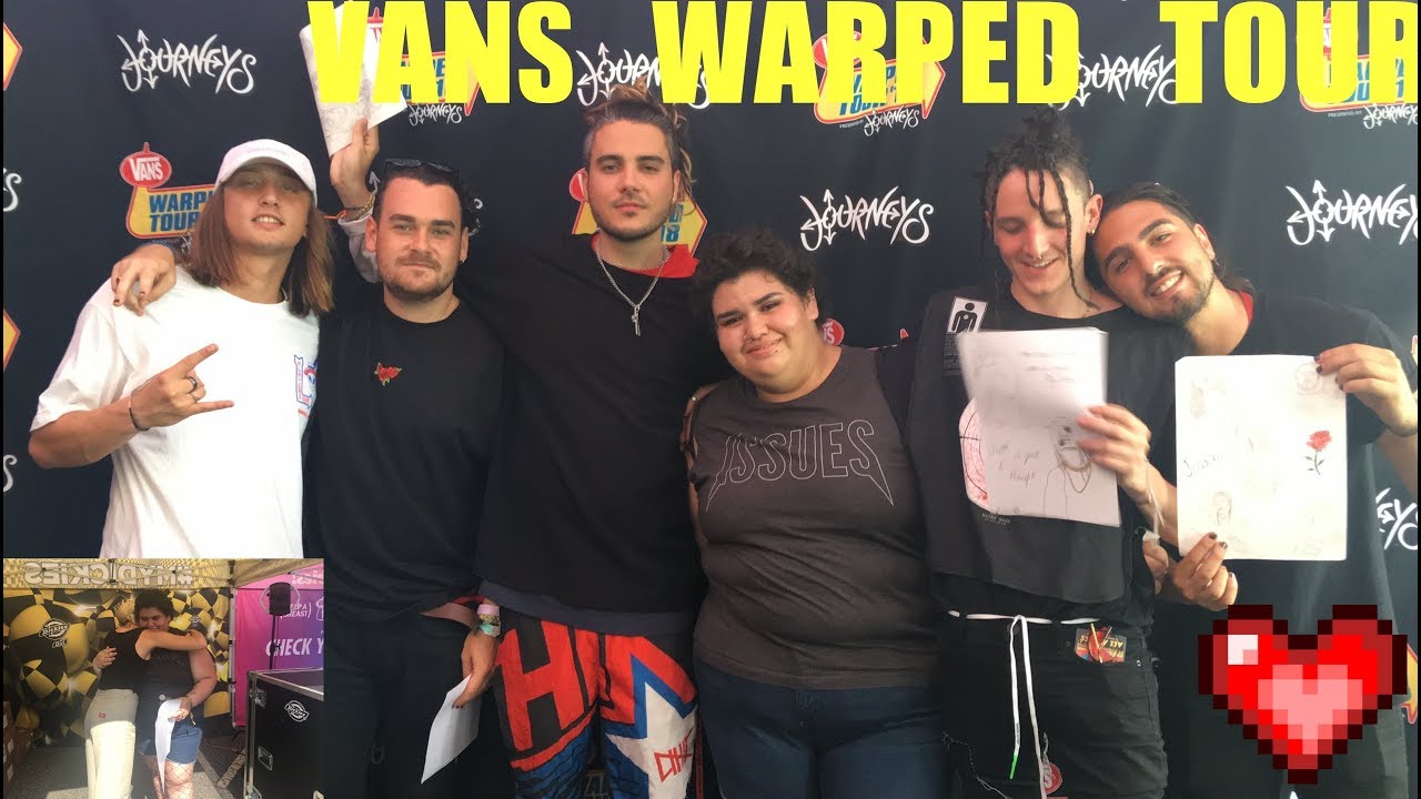 VA Beach Warped Tour 2018 | REUNITING WITH CHASE ATLANTIC AND JENNA MCDOUGALL