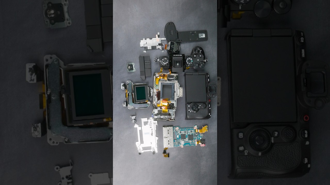 WHATS INSIDE A SONY A1 II?!? #sony