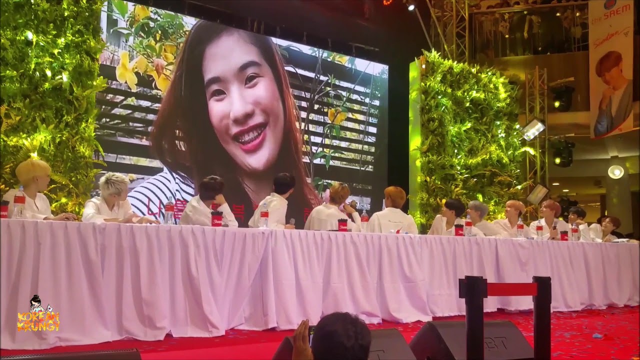 [20180930] SEVENTEEN 세븐틴 - Jeonghan's Birthday Surprise | THE SAEM Fan Signing at Robinsons Galleria
