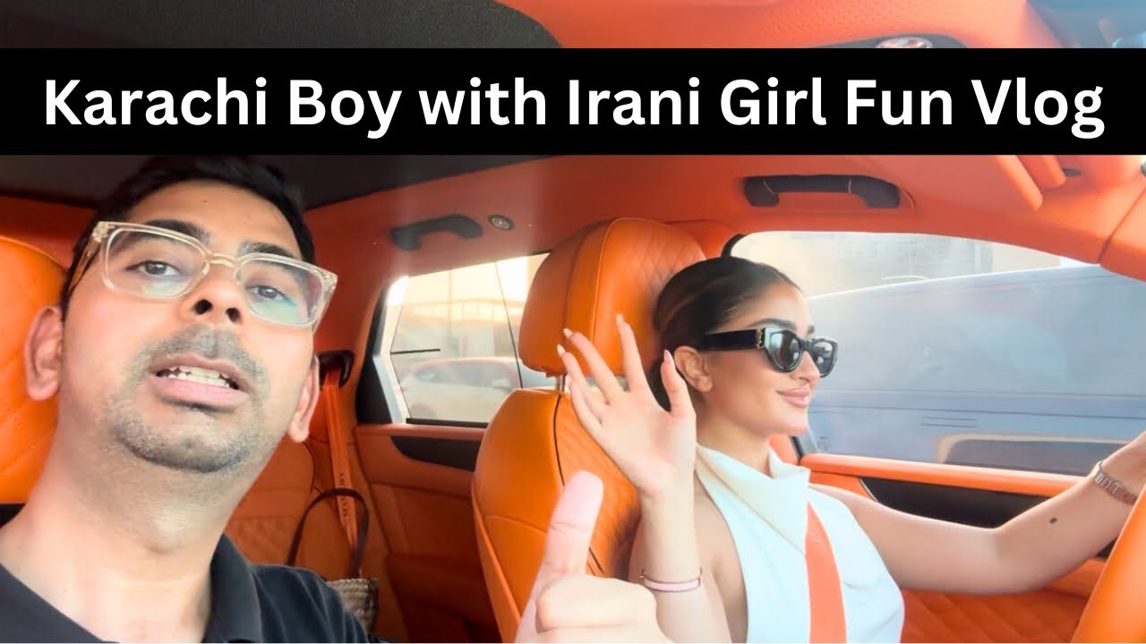 Karachi Boy With Irani Girl in Bentley Bentayga Mansory in Dubai Mall Fun Vlog