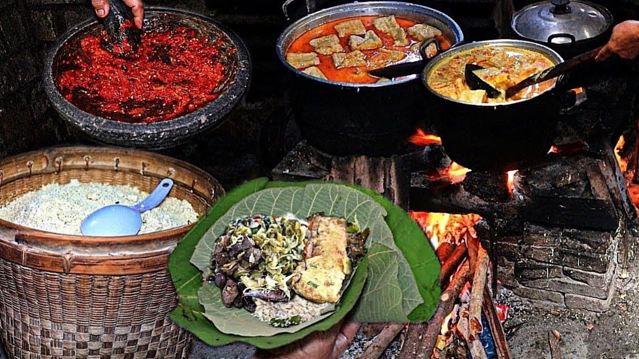 4 RIBU SUDAH KENYANG!! KULINER PEDESAAN WARUNG BU SRI POJOK LAPANGAN REMBANG
